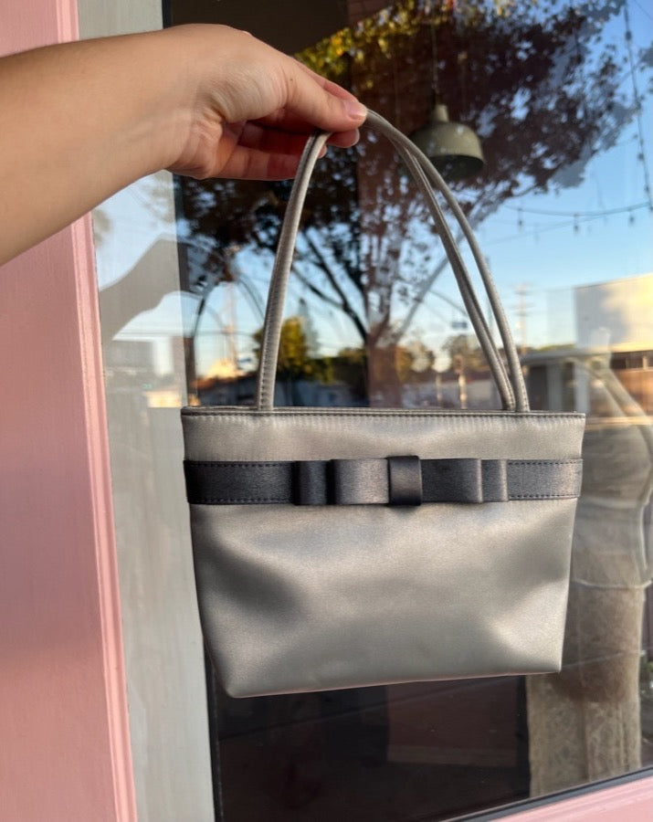 Silver Baby Bow Bag