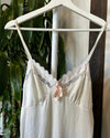 Vintage Pink Bow Slip Dress