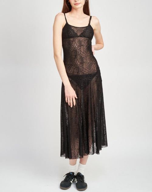 Edia Lace Slip Dress