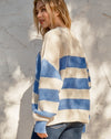 Blue Cornflower Stripe Sweater