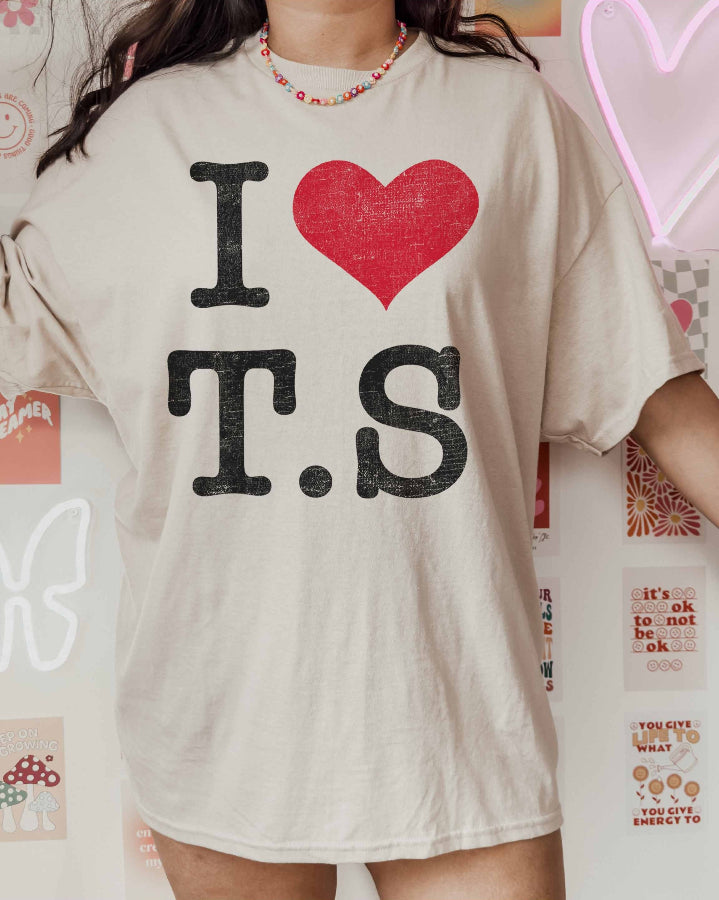 I Heart TS Tee
