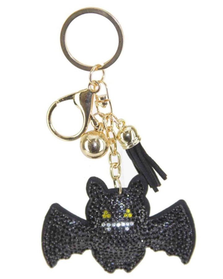 Glitter Bat Bag Charm
