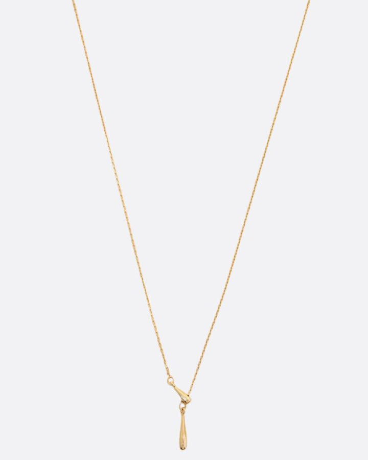 Gold Simple Long Necklace