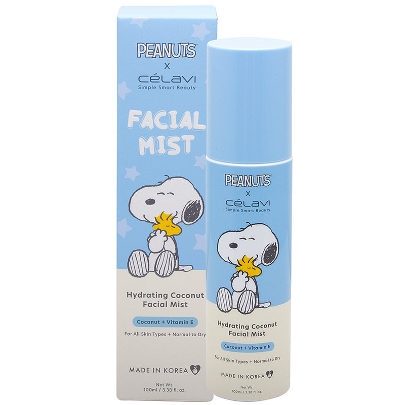 Celavi X Peanuts Hydrating Coconut Facial Mist – And Then LB