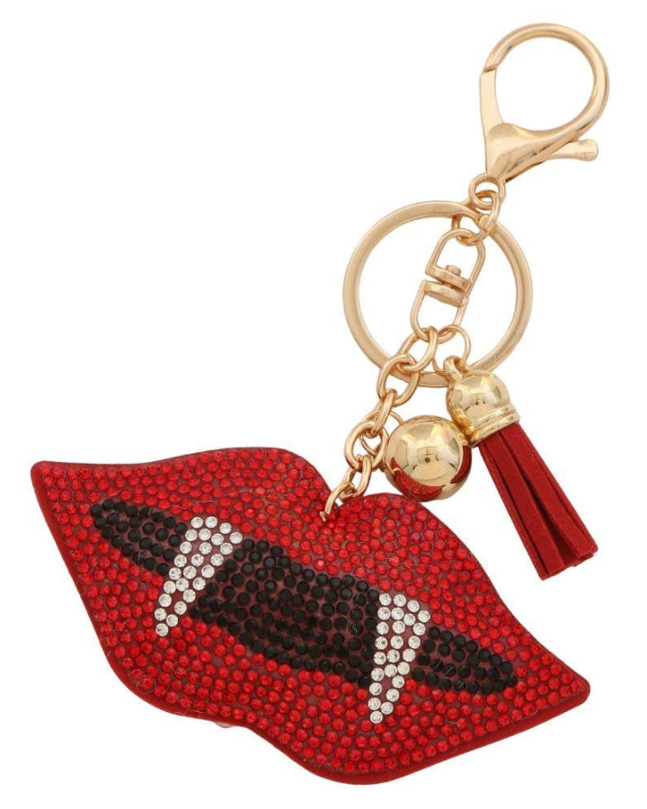Glitter Vamp Bag Charm