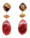Marble Stone Dangle Earring