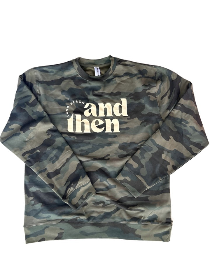 Camo And Then Crewneck Sweatshirt