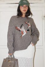 Flying Duck Knit Sweater