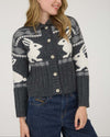 Bunny Jacquard Cardigan