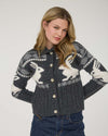 Bunny Jacquard Cardigan