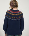 Aksel Fuzzy Fair Isle Sweater