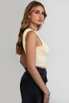 Brown Jaime Twist Top