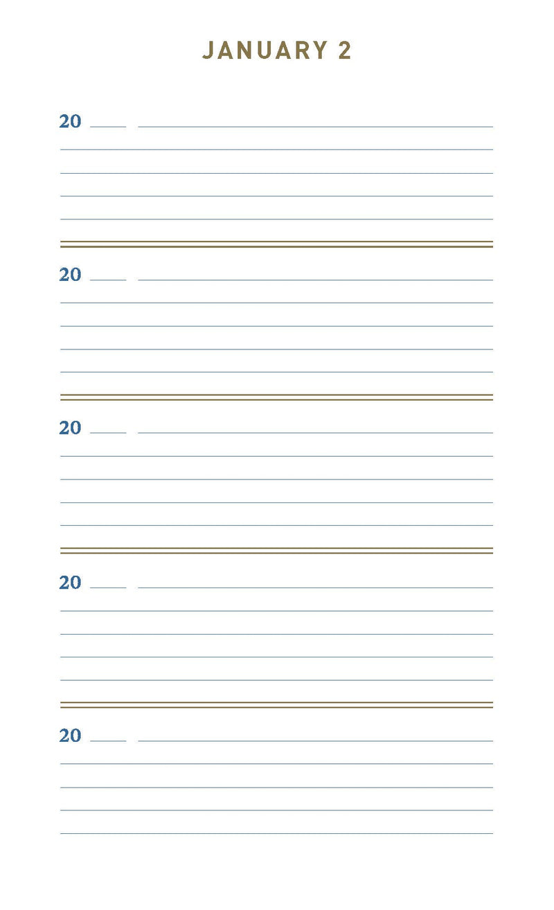 Denim One Line A Day