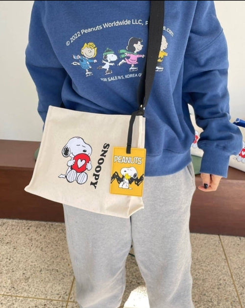 Snoopy Canvas Shoulder Bag