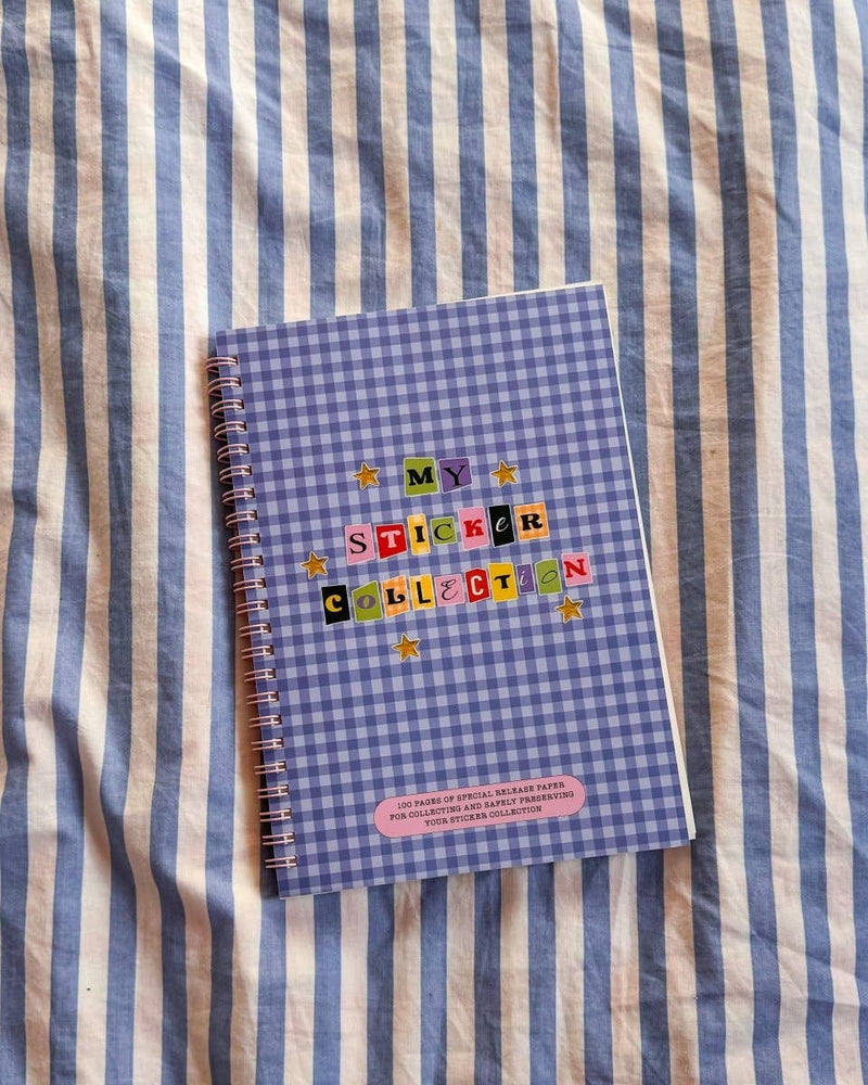 Sticker Collection Album- Reusable Release Book