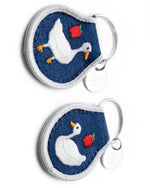 Patch Keychain - Cottage Goose