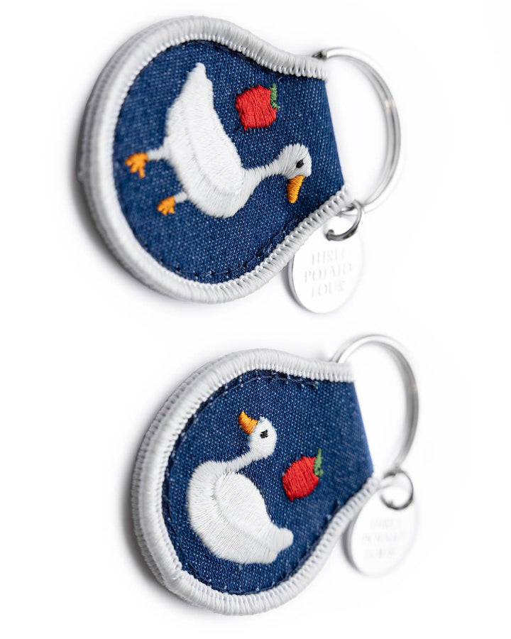 Patch Keychain - Cottage Goose
