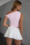 Brown Jaime Twist Top