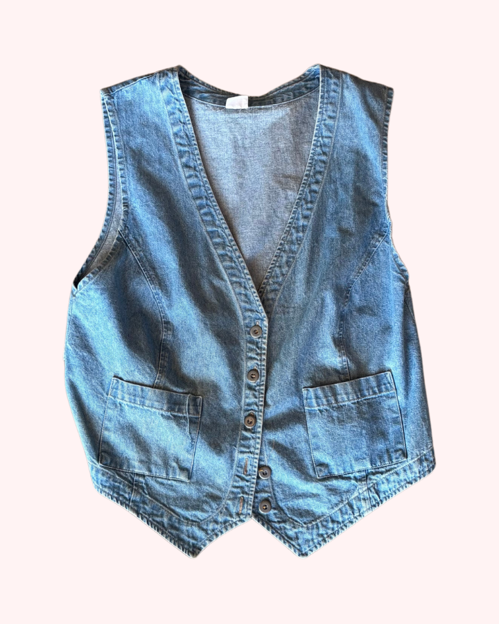 Vintage Denim Vest