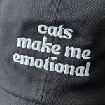Cats Make Me Emotional Dad Hat