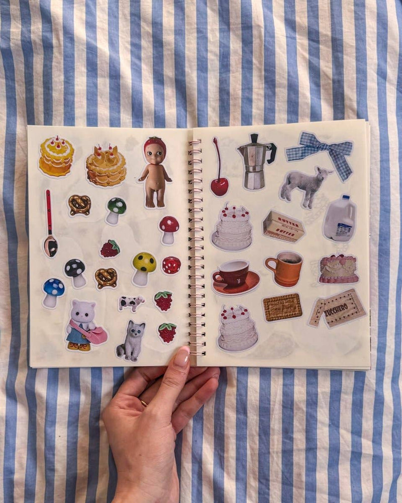 Sticker Collection Album- Reusable Release Book