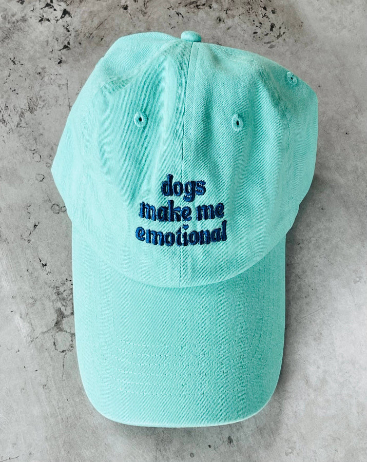 Dogs Make Me Emotional Dad Hat