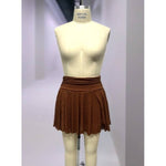 Plus Size Lace Mini Skort