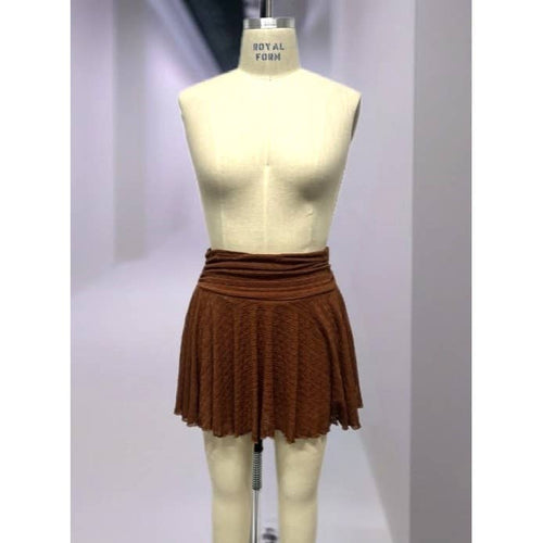 Plus Size Lace Mini Skort