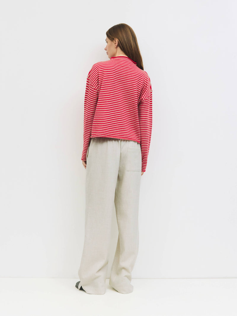 The Red Elisa Cardigan