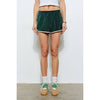 Navy Parker Striped Track Shorts