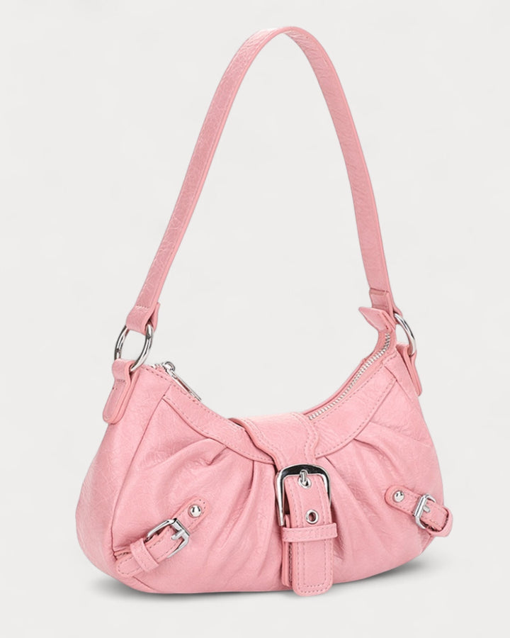 Pink Nikki Buckle Bag