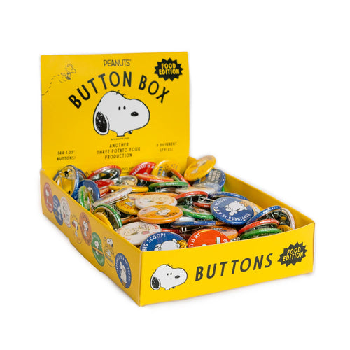3P4 x Peanuts® - Snoopy Button (Food Edition)