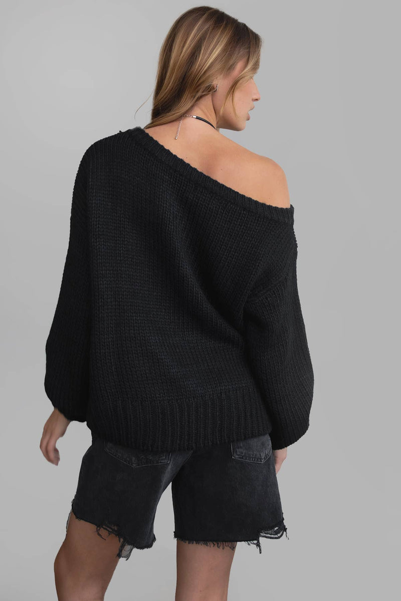 Black Brandy Sweater