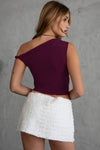 Brown Jaime Twist Top
