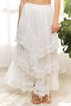 Plus Size Ruffle Tulle Skirt