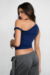 Brown Jaime Twist Top