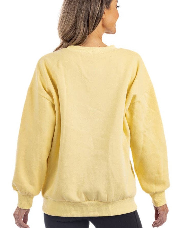 Butter Yellow Crewneck