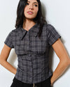 Colette Button Up Top