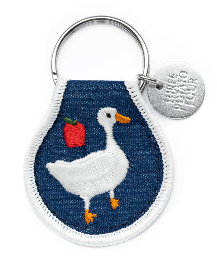 Patch Keychain - Cottage Goose