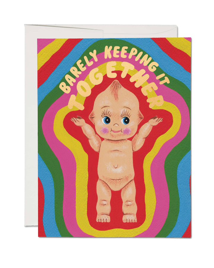 Kewpie Doll Greeting Card