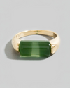Rectangle Resin Stone Ring