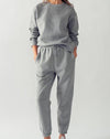 Heather Gray Fleece Sweatshirt