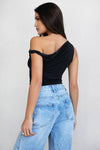 Brown Jaime Twist Top