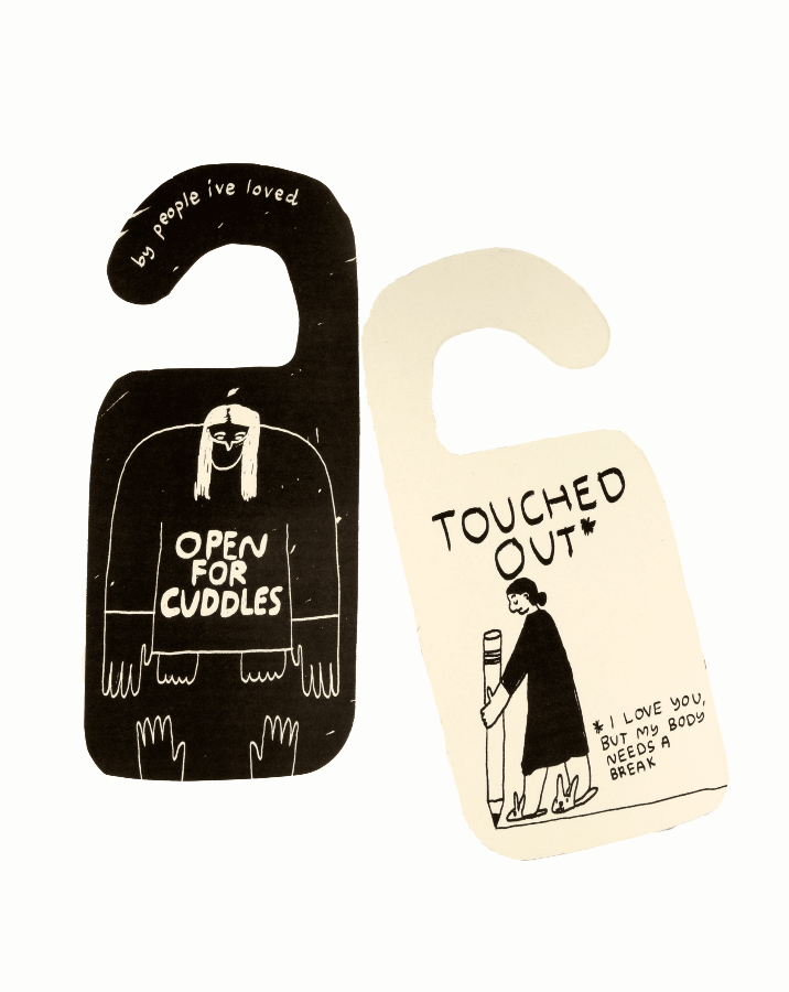 Touched Out Door Hanger
