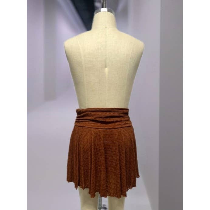 Plus Size Lace Mini Skort