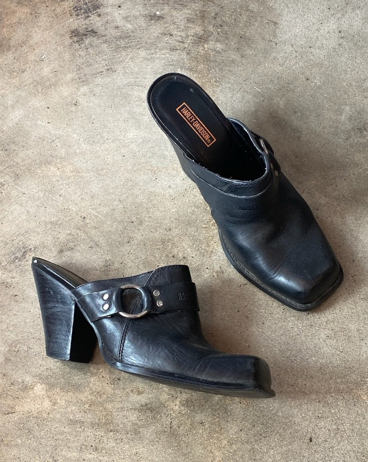 Vintage Harley Davidson Mules