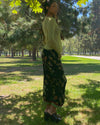 Vintage Floral Cropped Pants