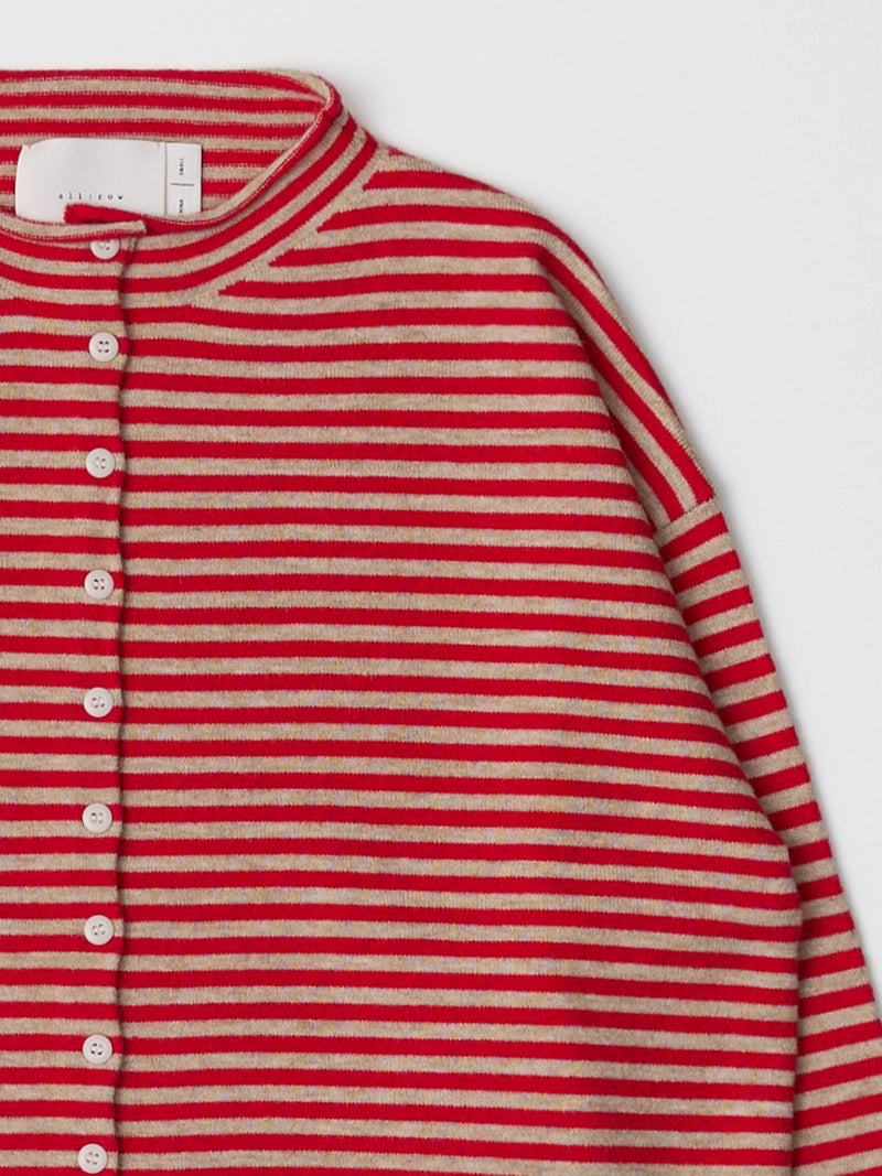 The Red Elisa Cardigan