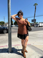 Plus Size Lace Mini Skort