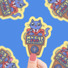 My Cat for President Sticker